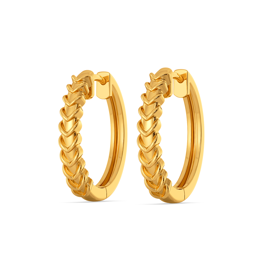 Nishka Gold Earrings