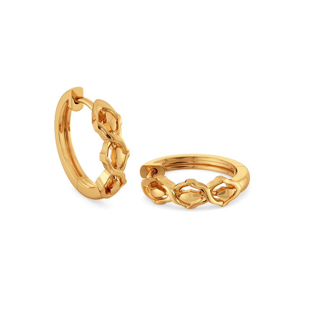 Dhiaa  Gold Earrings