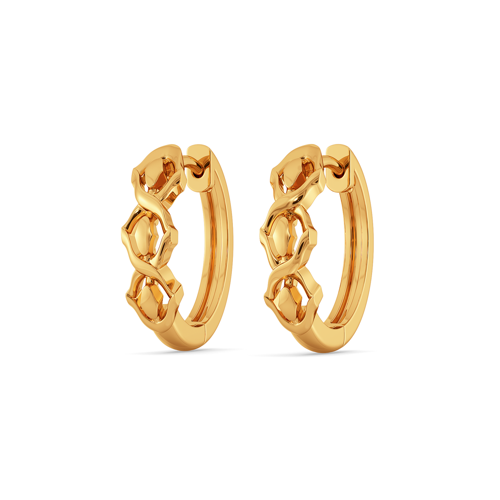 Dhiaa  Gold Earrings