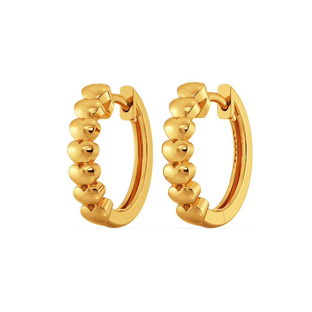 Shine on Love Gold Earrings