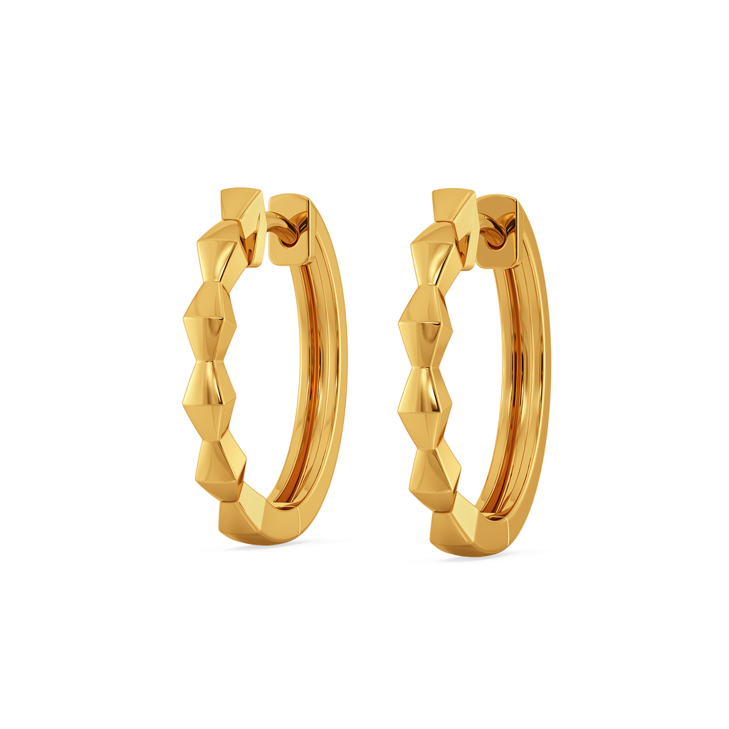 Sunset Love Gold Earrings