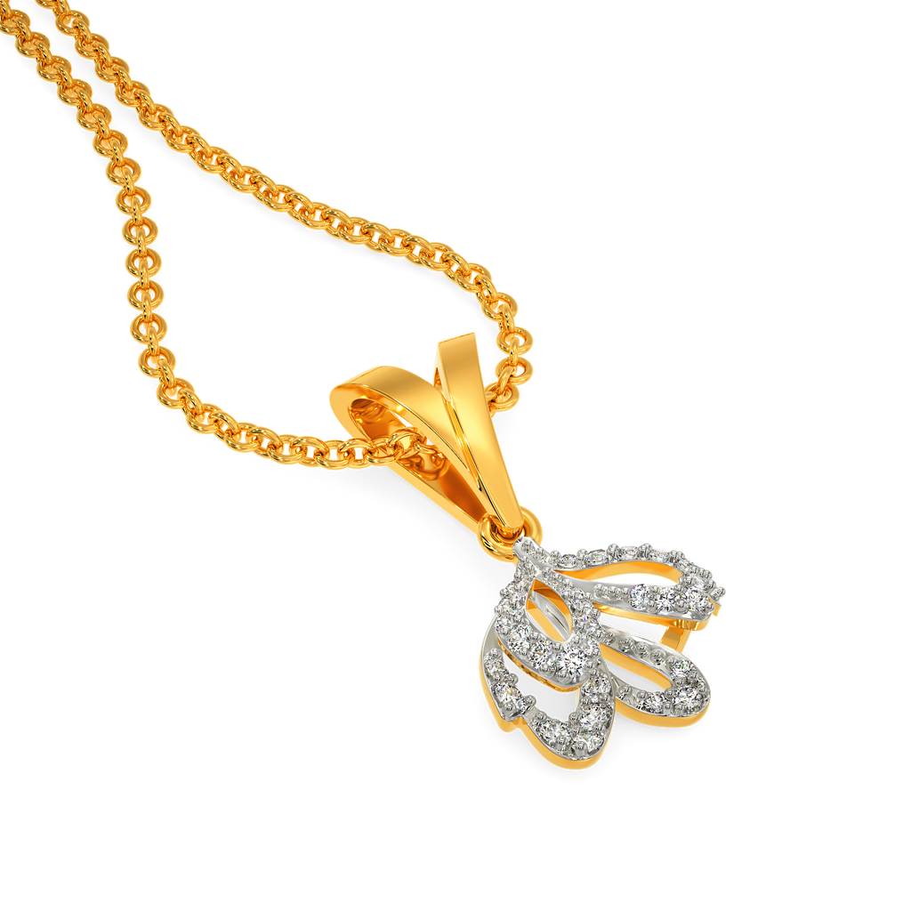 Lilac Land Diamond Pendants