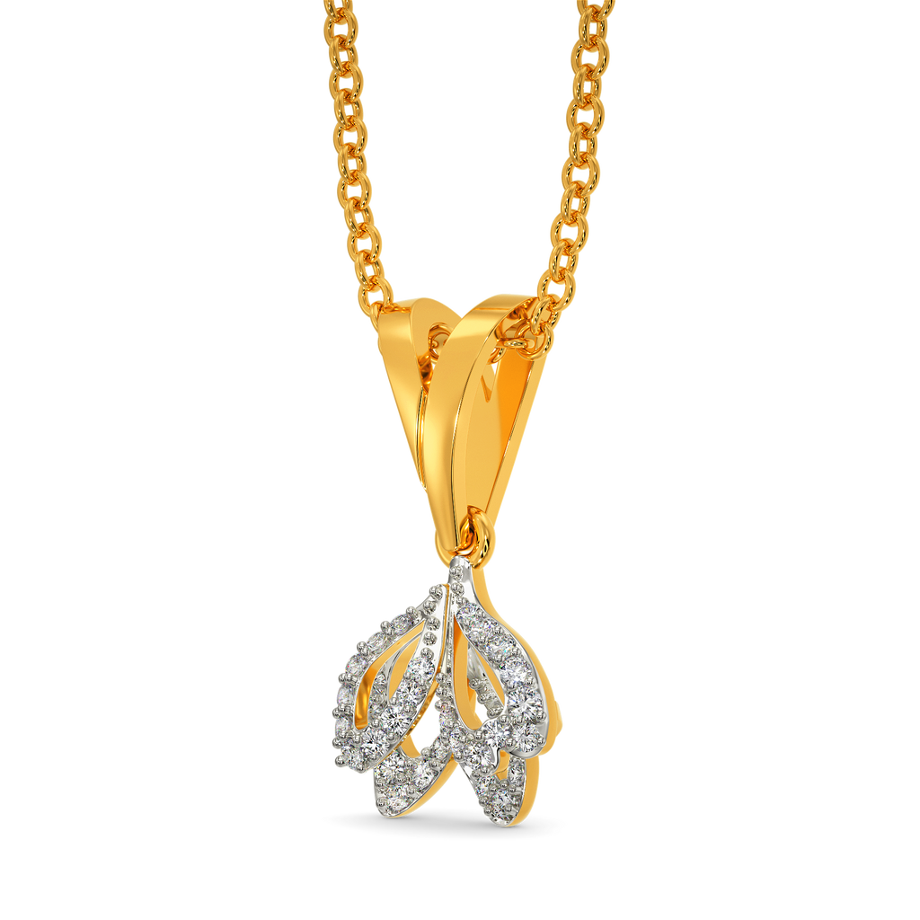 Lilac Land Diamond Pendants