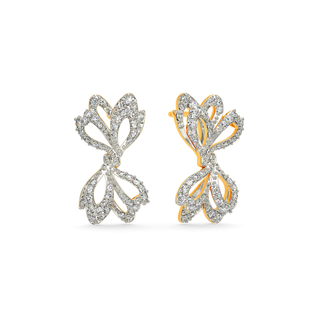 Love n Lilacs Diamond Earrings