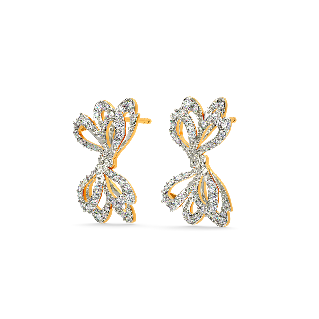 Love n Lilacs Diamond Earrings