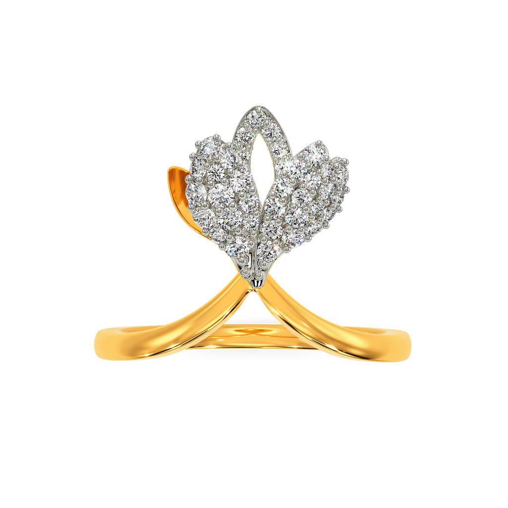 Touch of Lilac Diamond Rings image