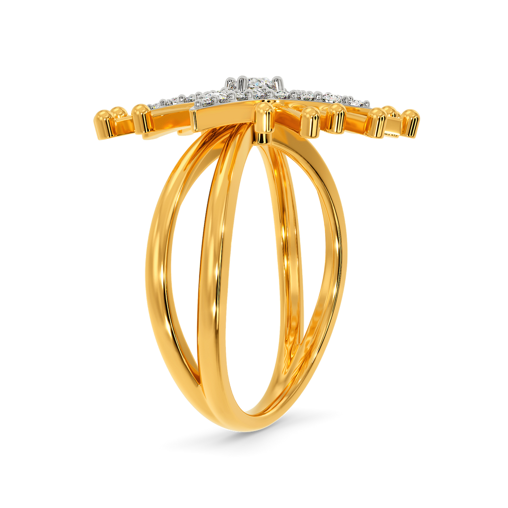 Just Beaded Diamond Rings image
