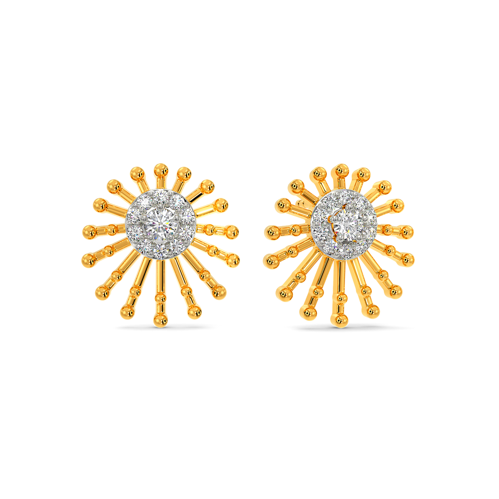 Whats Your Bead Game Diamond Earrings