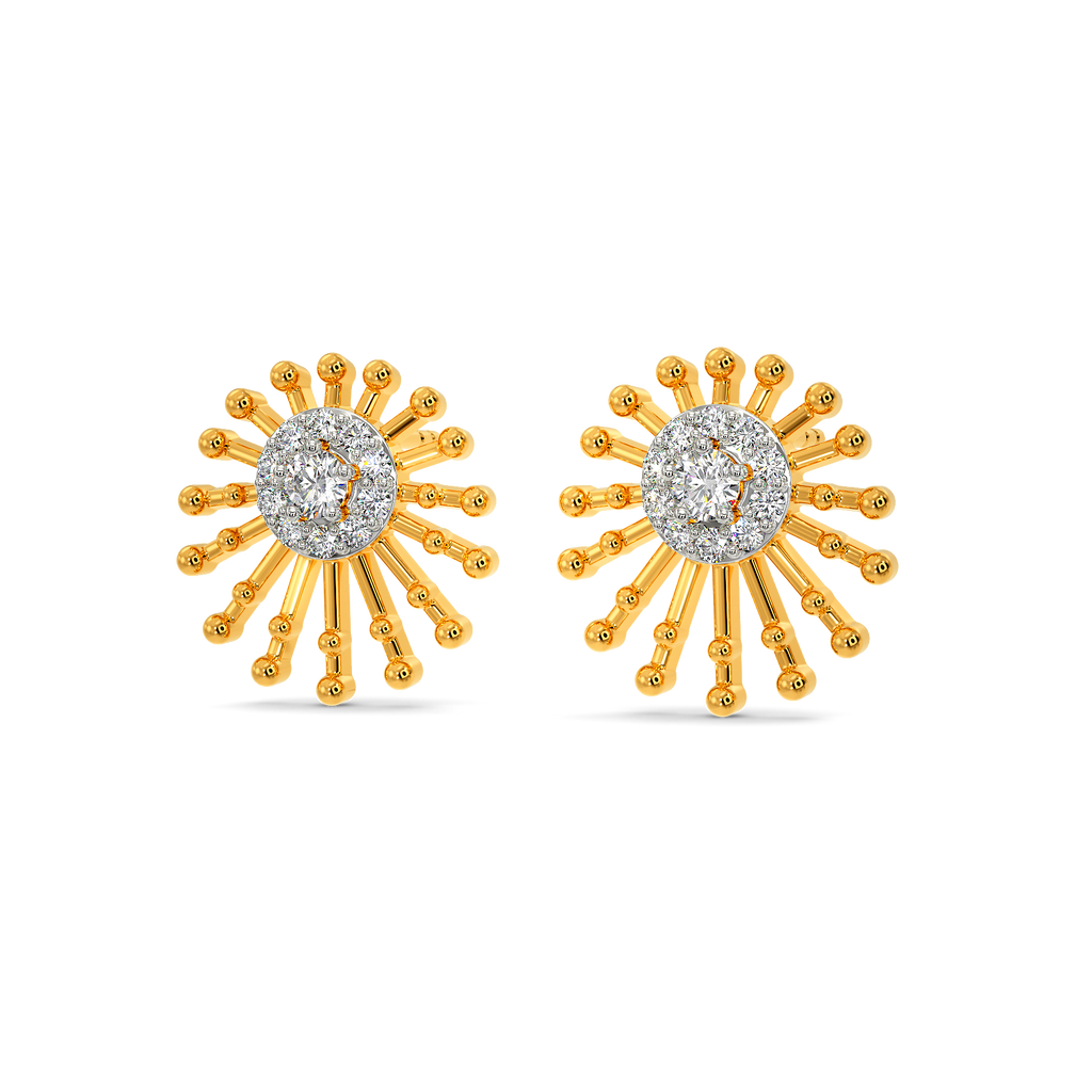 Whats Your Bead Game Diamond Earrings