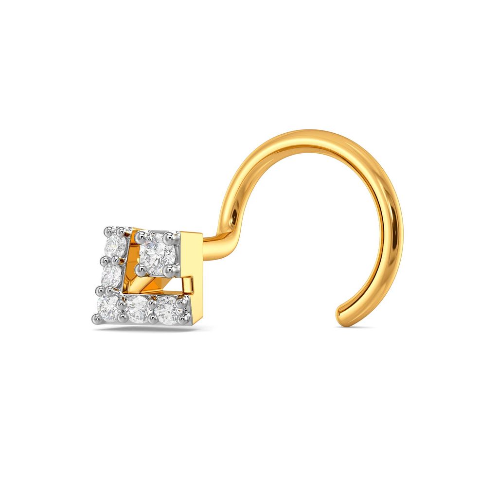 Femme Intrépide Diamond Nose Pins