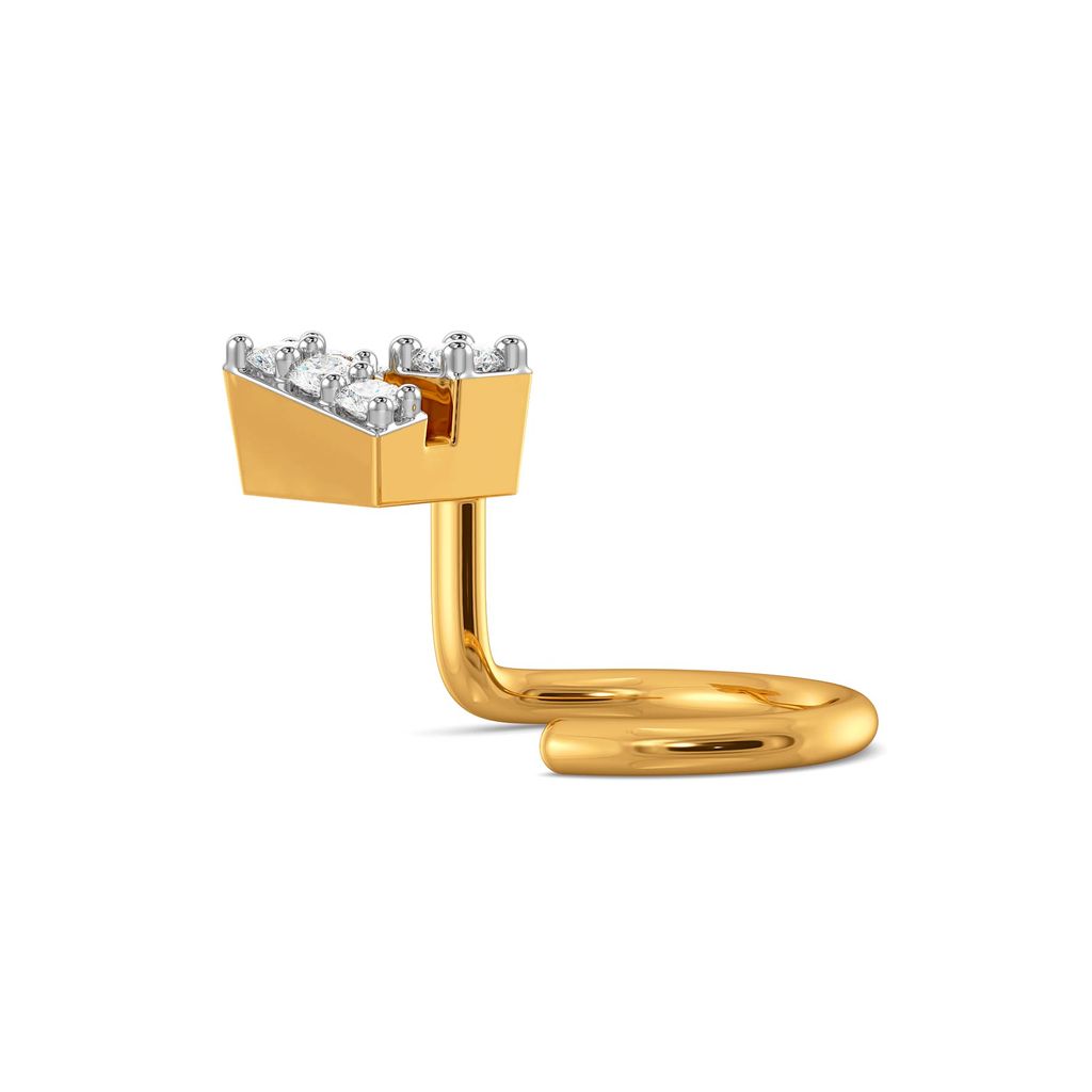 Femme Intrépide Diamond Nose Pins