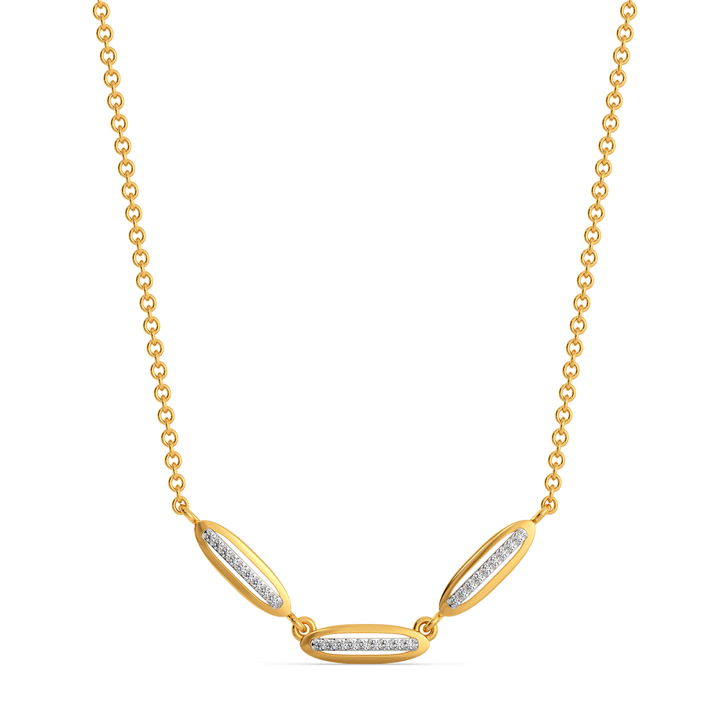 Slay in Stripes Diamond Necklaces