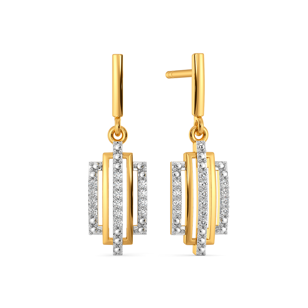 Boardroom Bling Diamond Earrings
