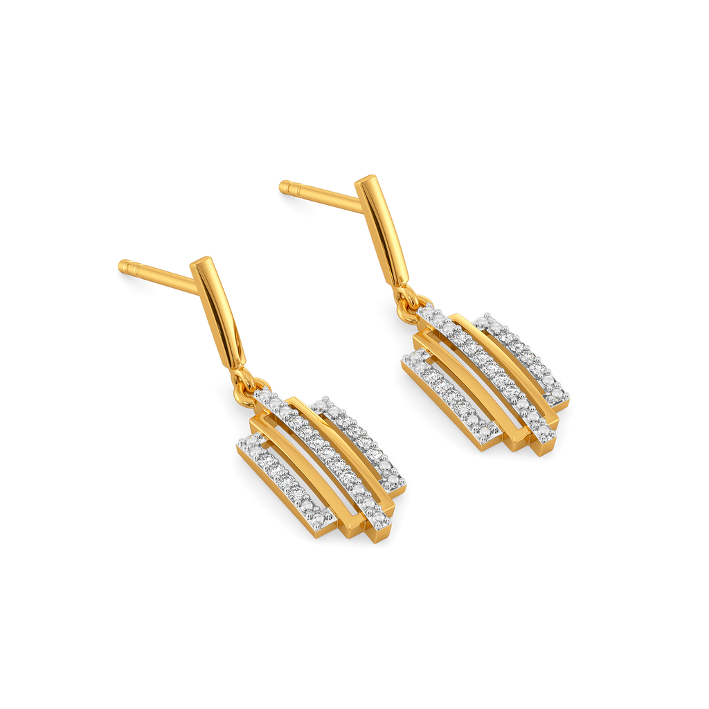 Boardroom Bling Diamond Earrings