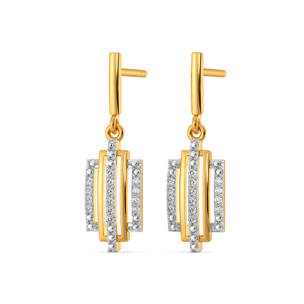 Boardroom Bling Diamond Earrings