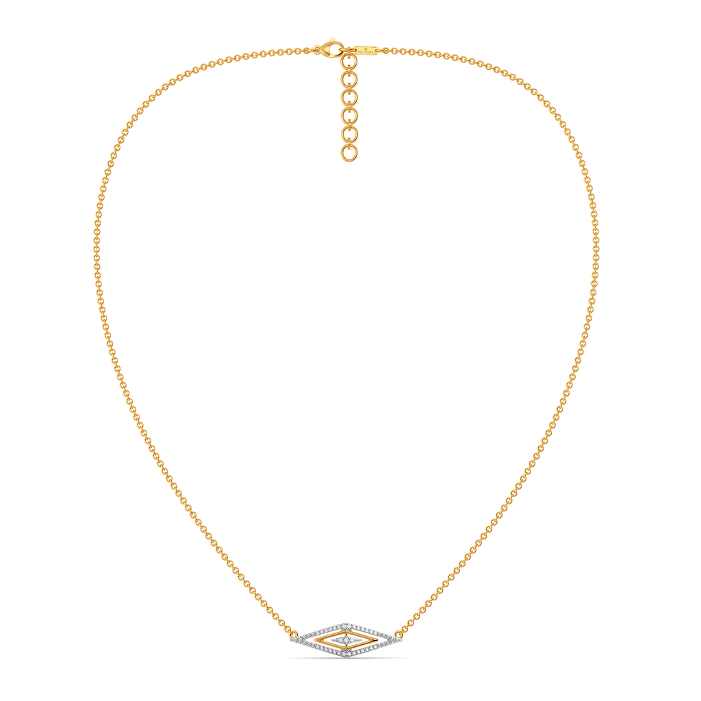 Modern Stripes Diamond Necklaces