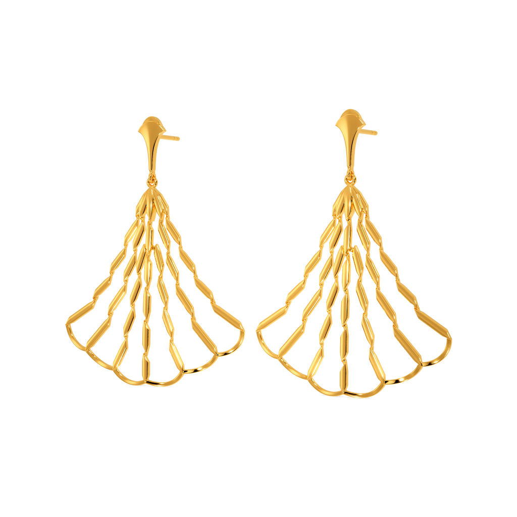 Party Princess Gold Earrings