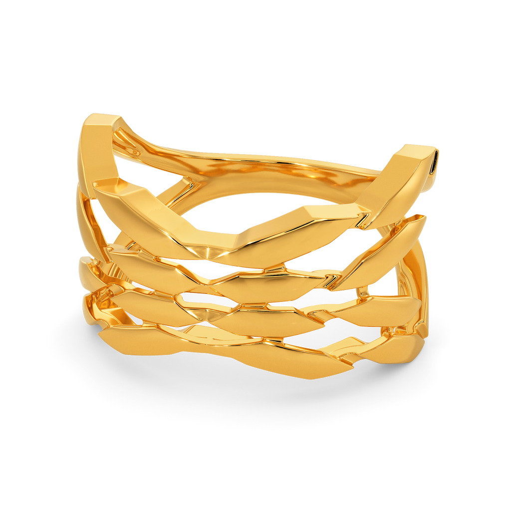 Party Princess Gold Rings alternate view 2