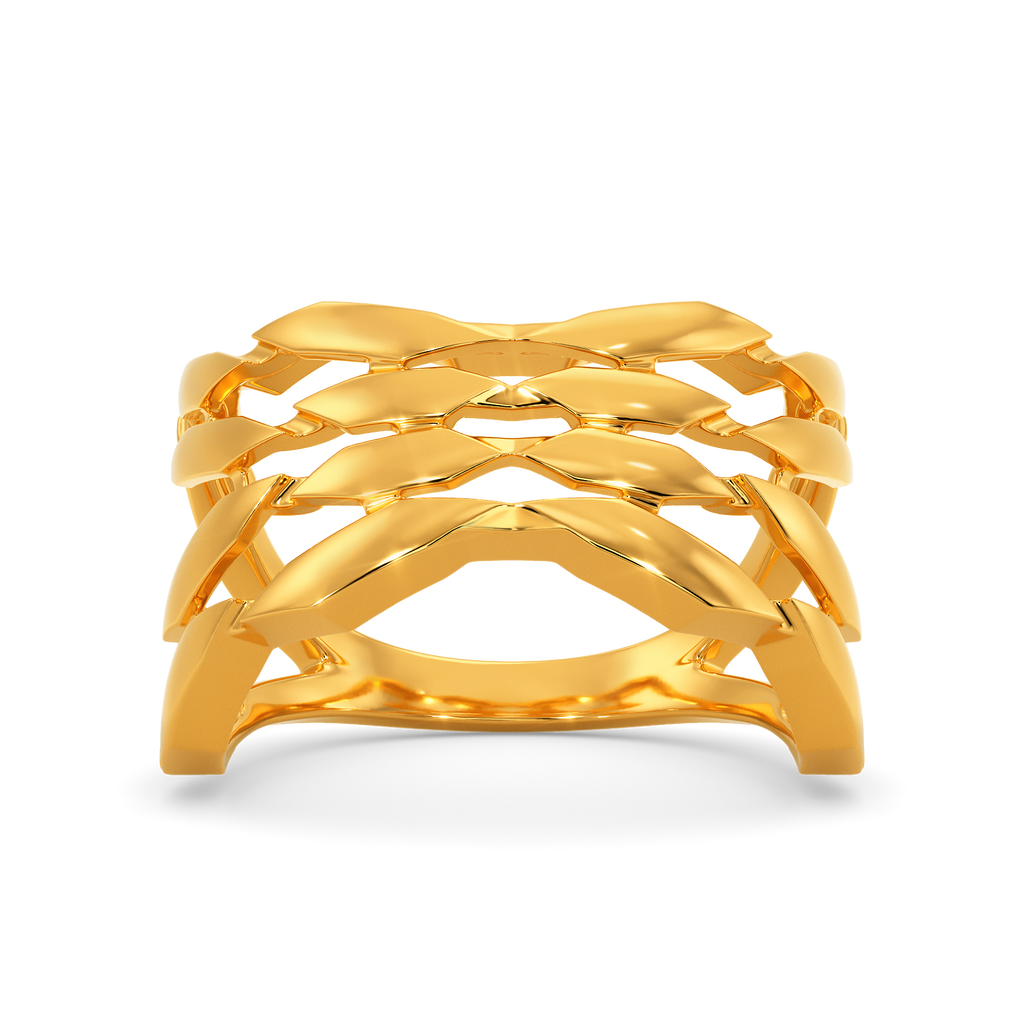 Party Princess Gold Rings alternate view 3