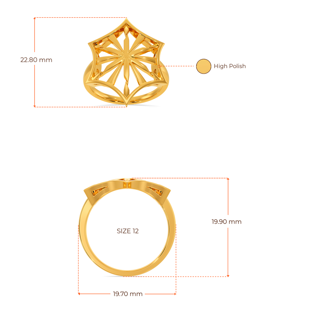 Ex Machina Gold Rings image