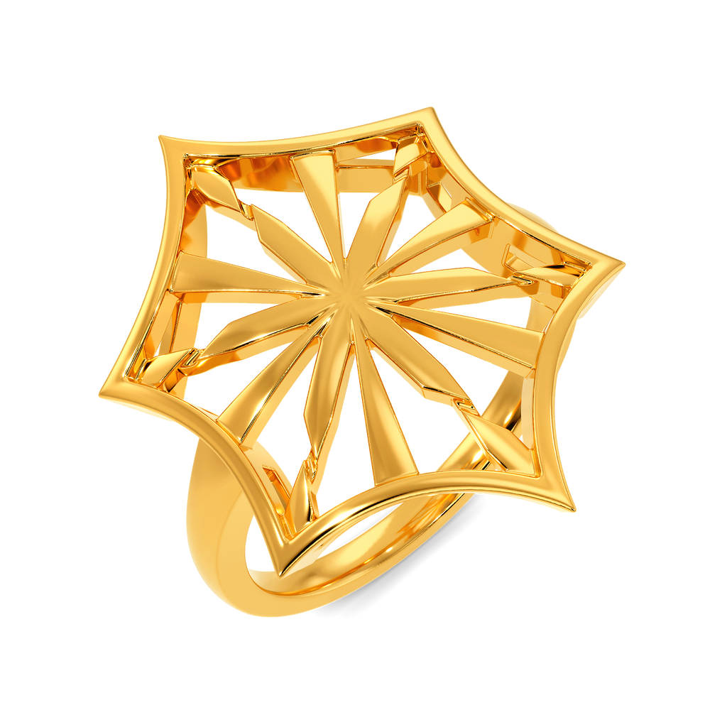 Ex Machina Gold Rings