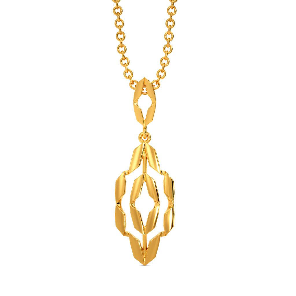 Party in the Future Gold Pendants
