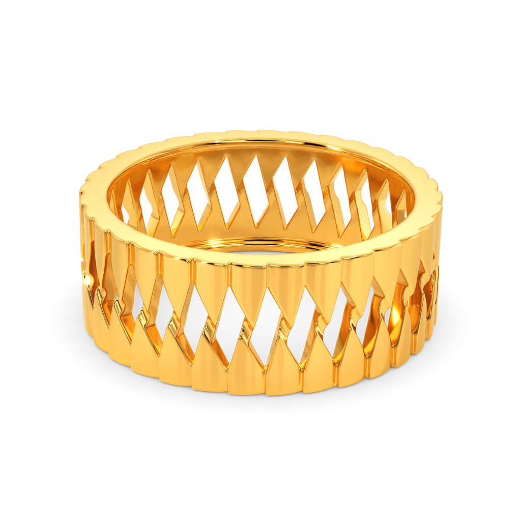 Glam up Shine Gold Rings alternate view 2