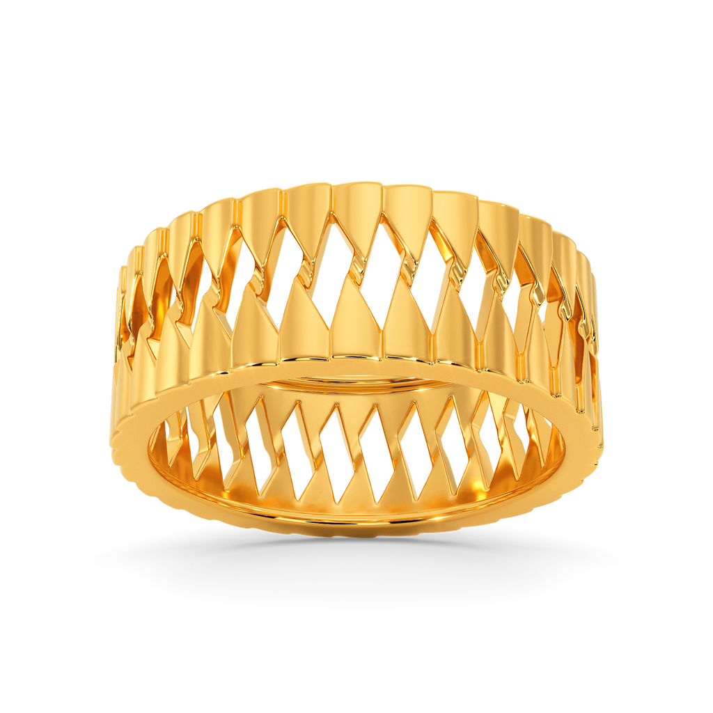 Glam up Shine Gold Rings alternate view 3