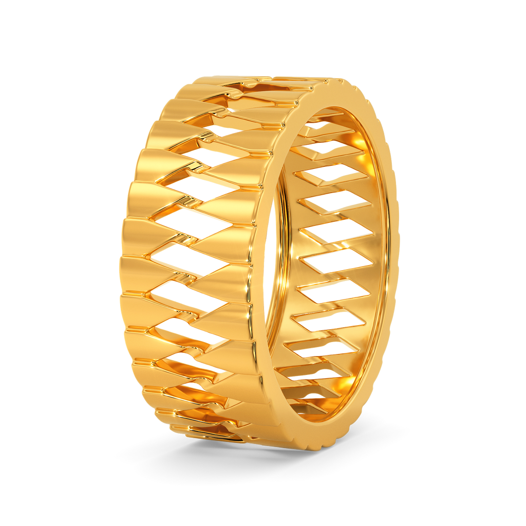 Glam up Shine Gold Rings image