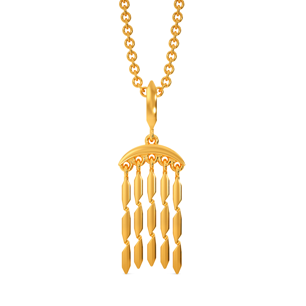 Glam up Shine Gold Pendants