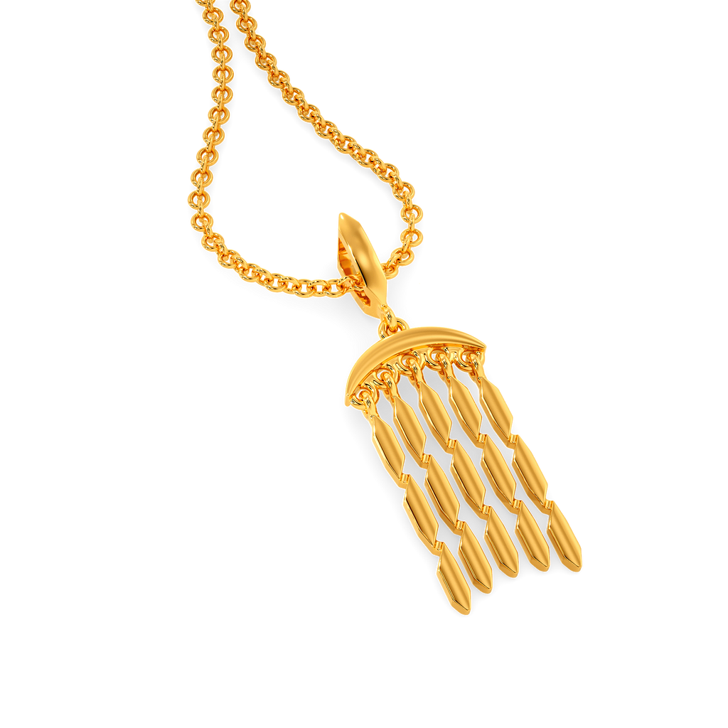 Glam up Shine Gold Pendants