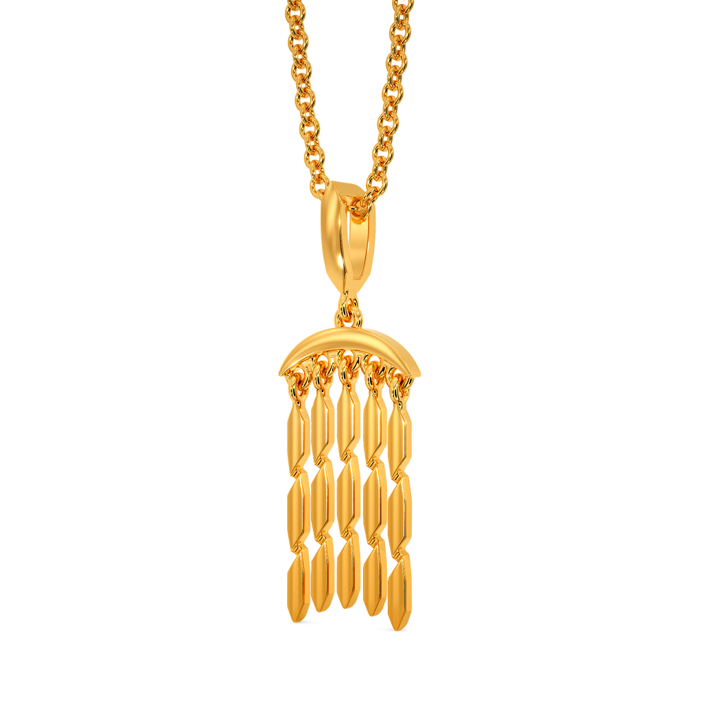 Glam up Shine Gold Pendants