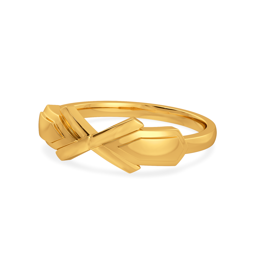 Tie the Power Gold Rings alternate view 2