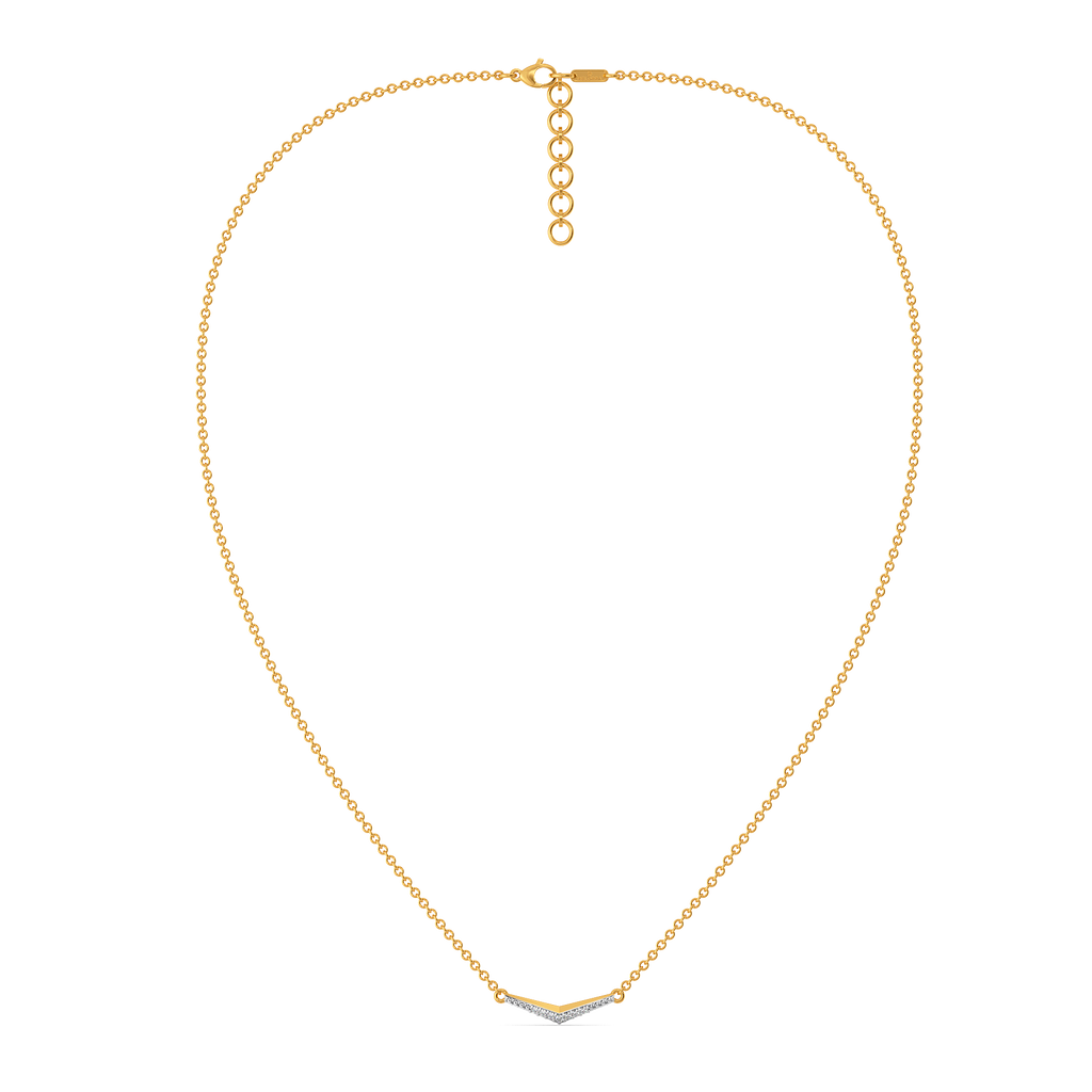 Classic Tie Diamond Necklaces