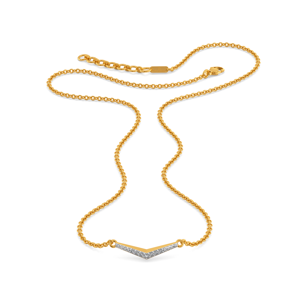 Classic Tie Diamond Necklaces
