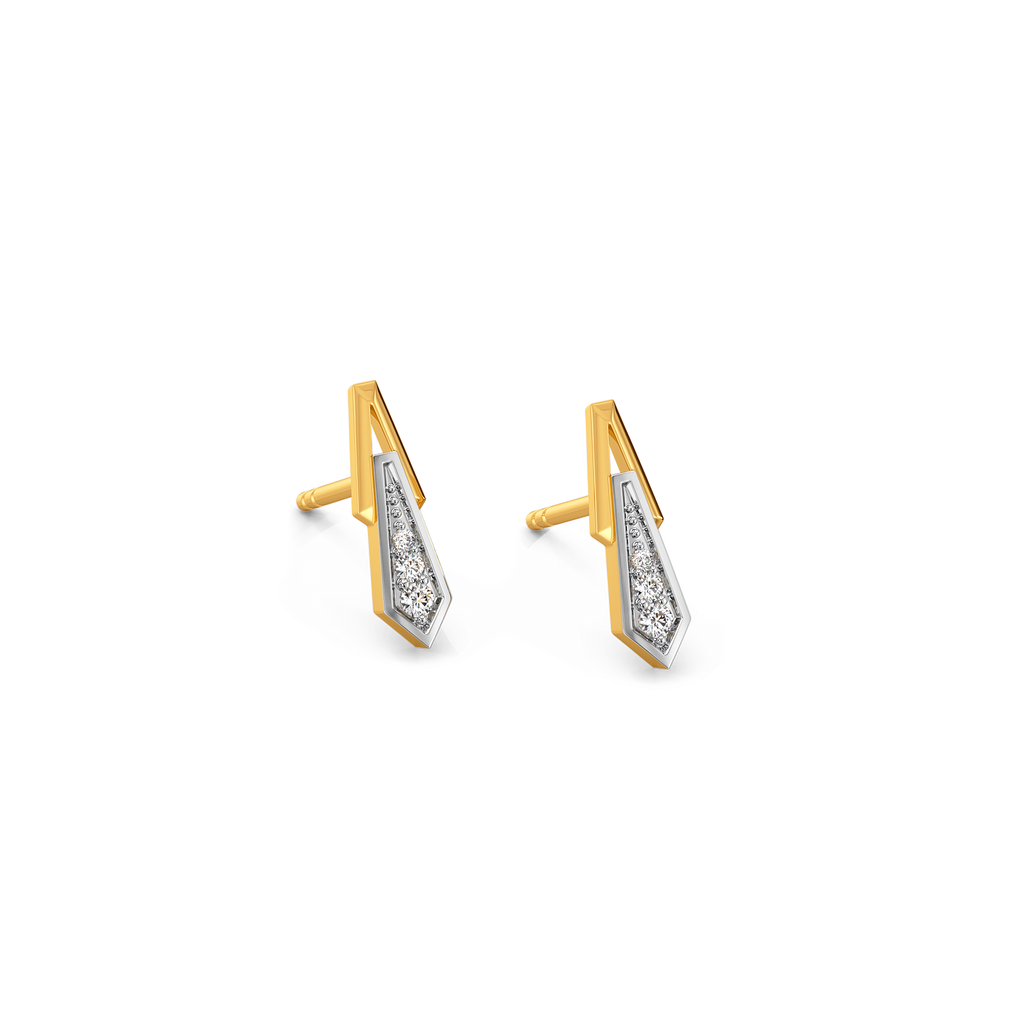 Simply Tied Diamond Earrings