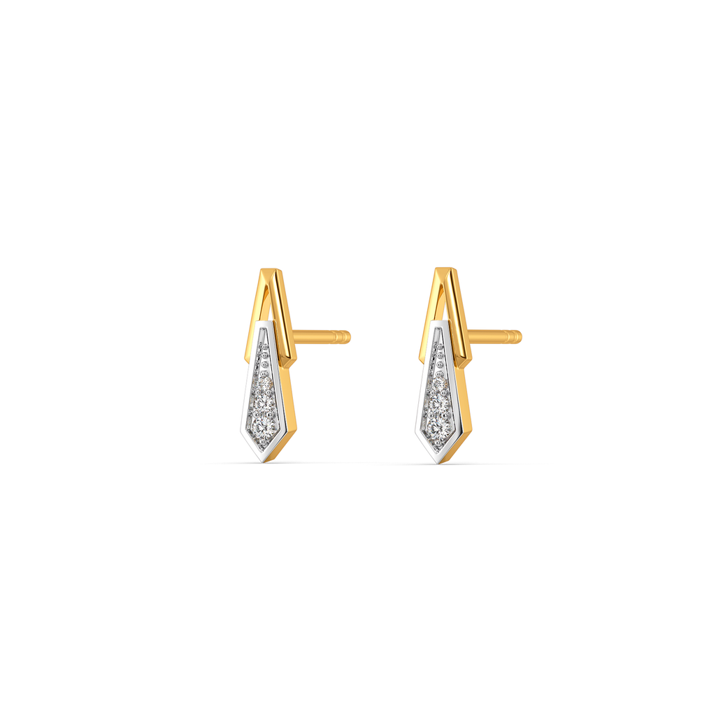 Simply Tied Diamond Earrings