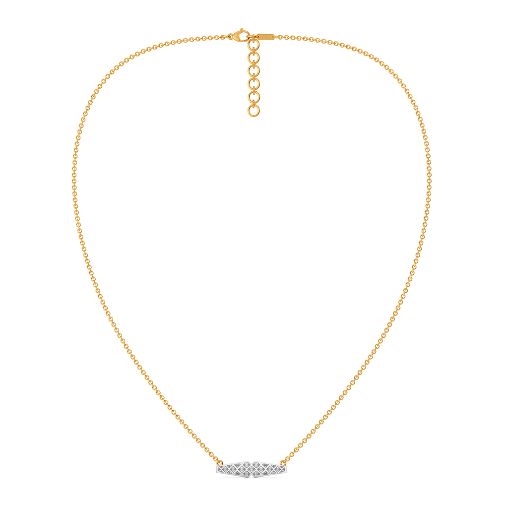 Lustre Loop Diamond Necklaces