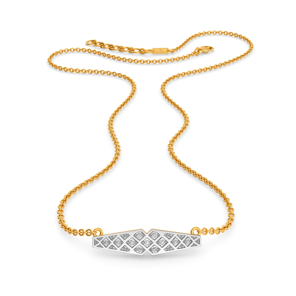 Lustre Loop Diamond Necklaces