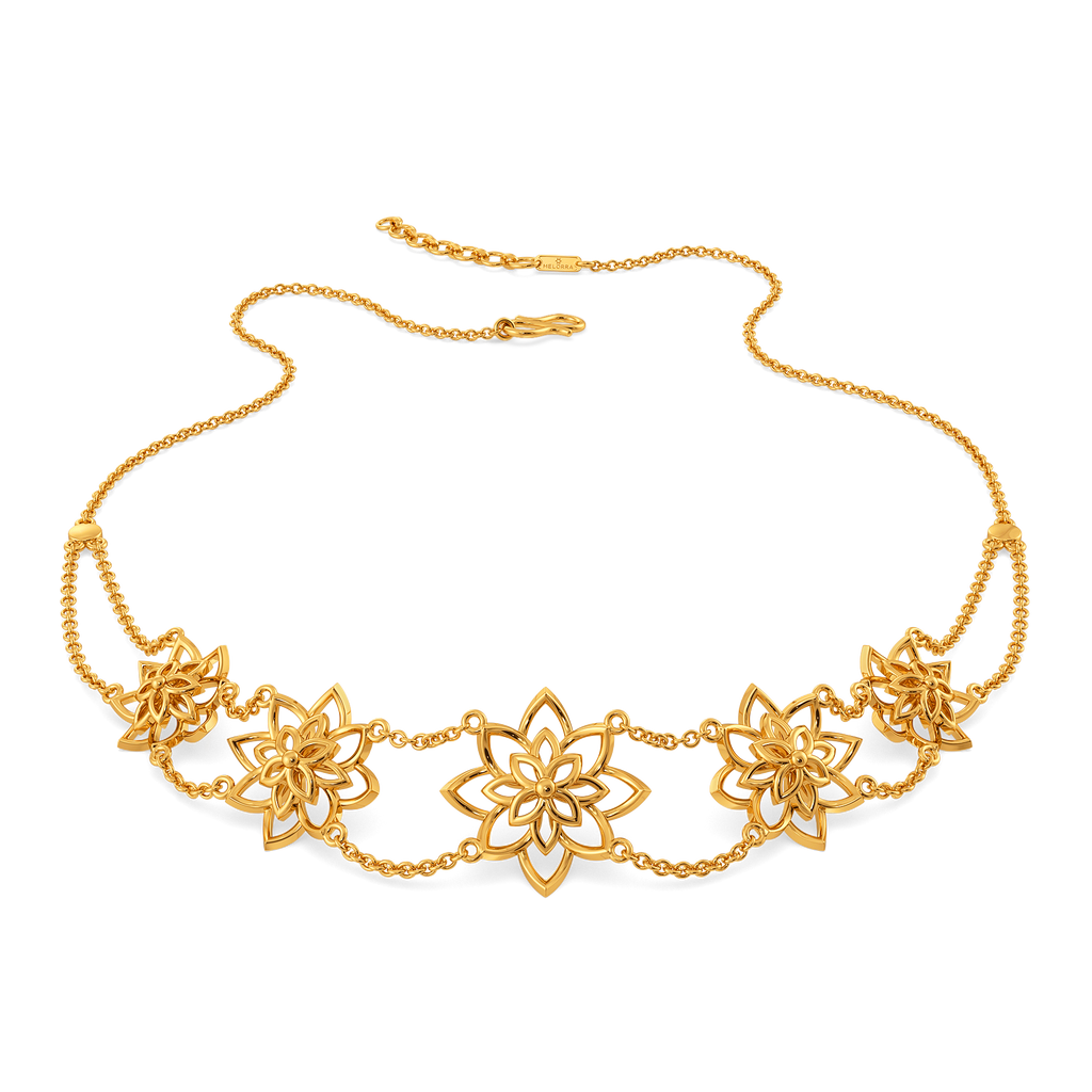 Bloom Glow Gold Necklaces