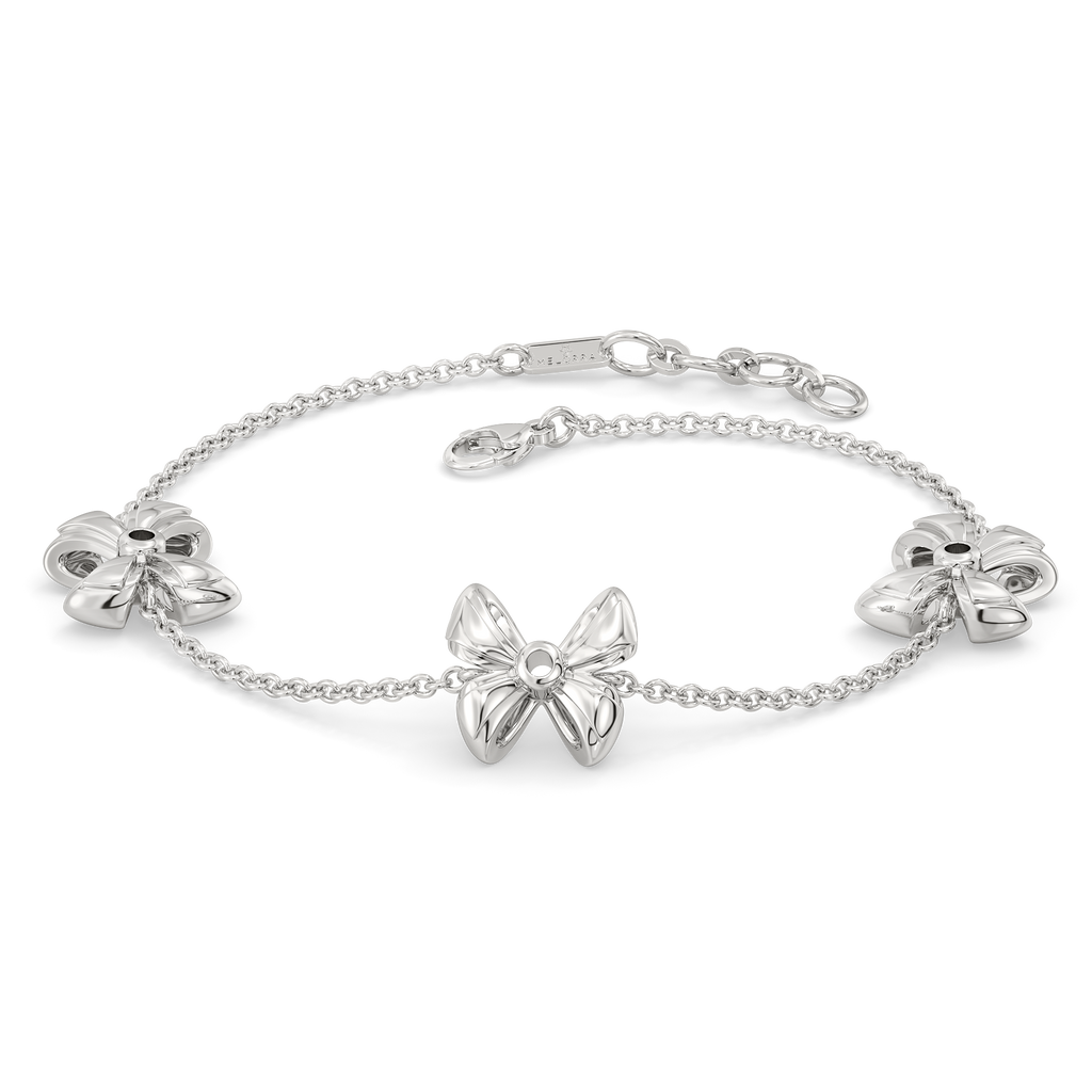 Featured Bow Silver Bracelets