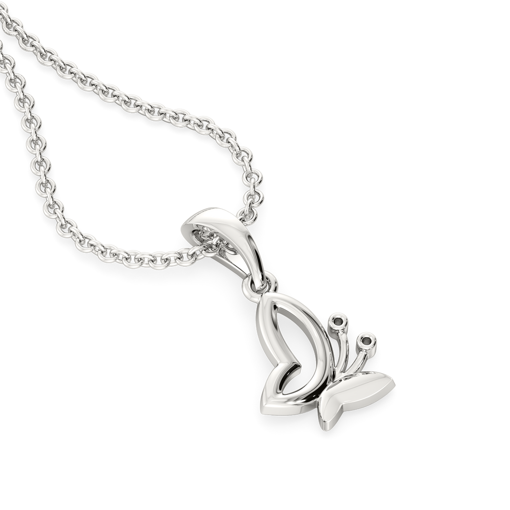 Charm of the Butterfly Silver Pendants