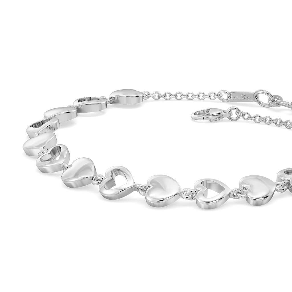 The Heart knows Silver Bracelets