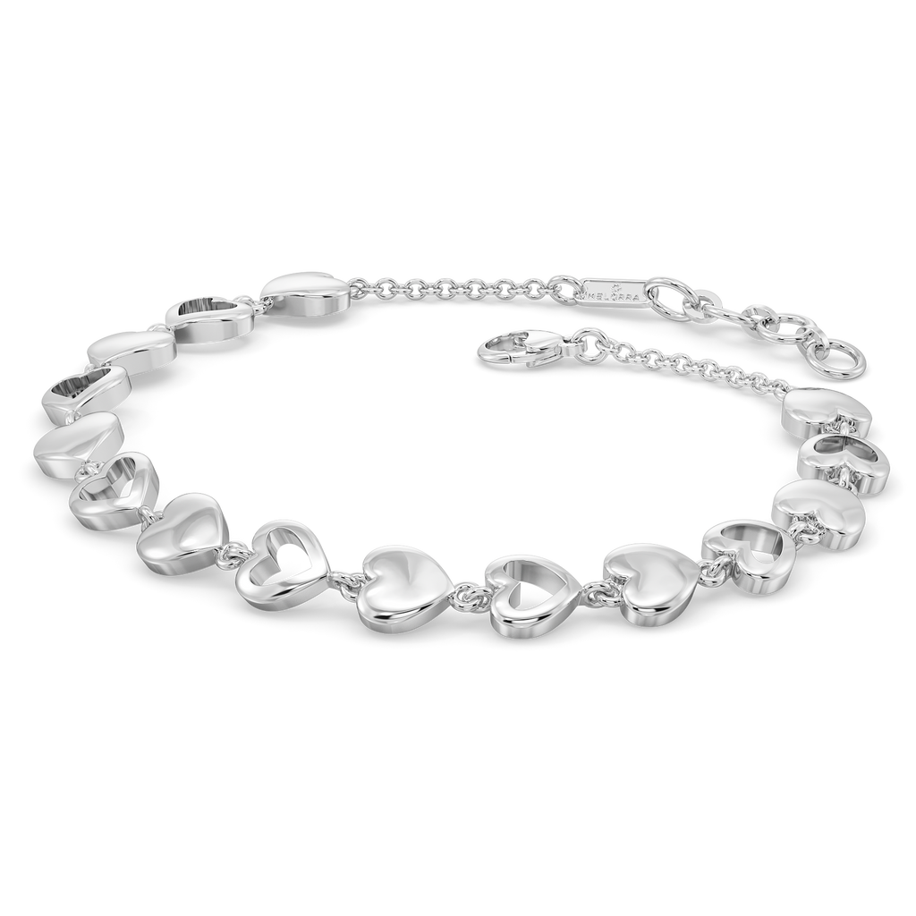 The Heart knows Silver Bracelets