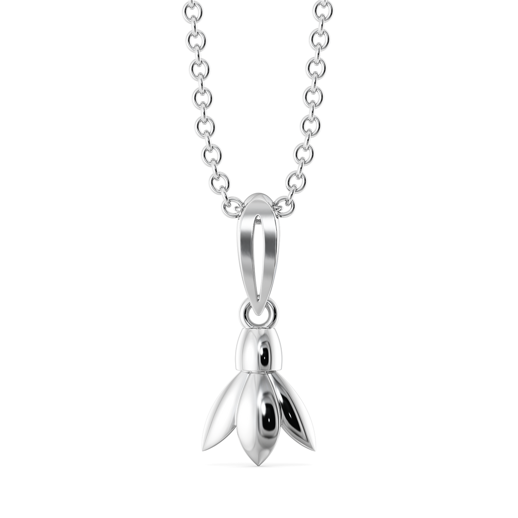 Dreamy Blooms Silver Pendants