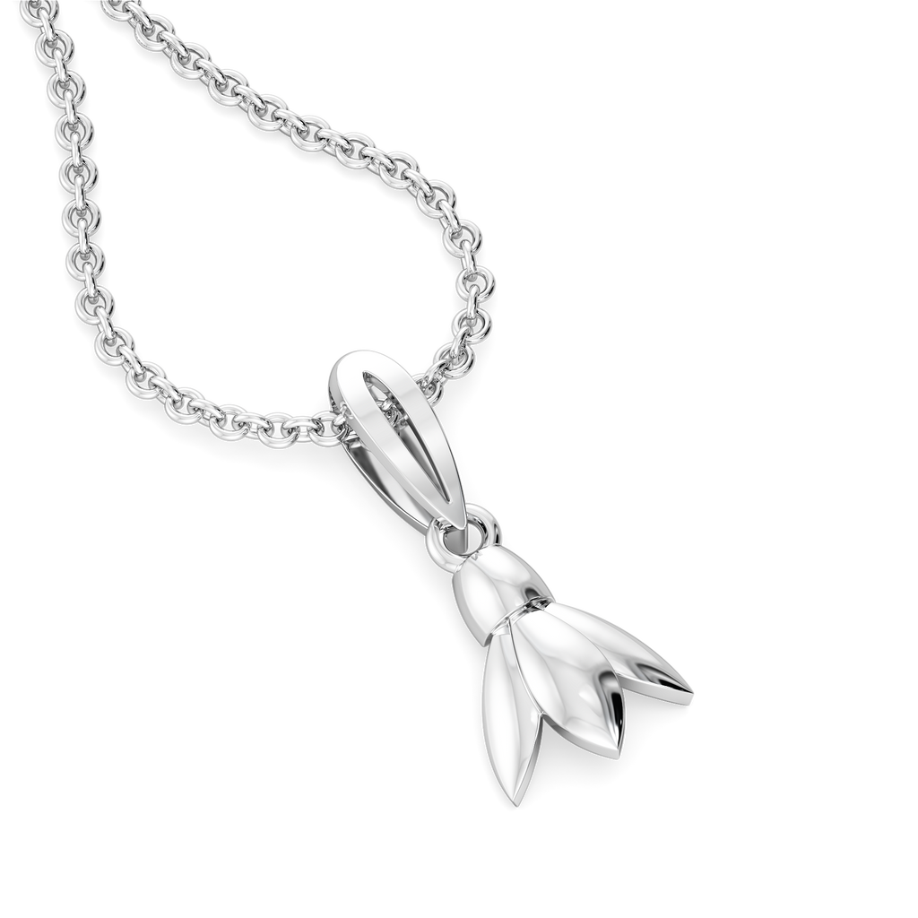 Dreamy Blooms Silver Pendants