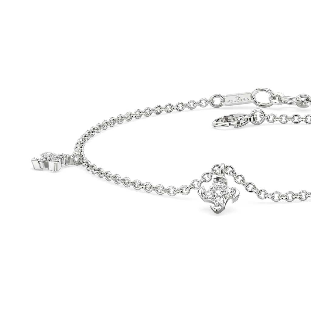 Calm is a Superpower Silver Bracelets