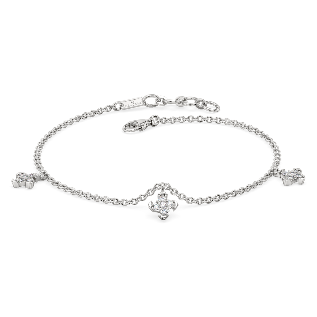 Calm is a Superpower Silver Bracelets