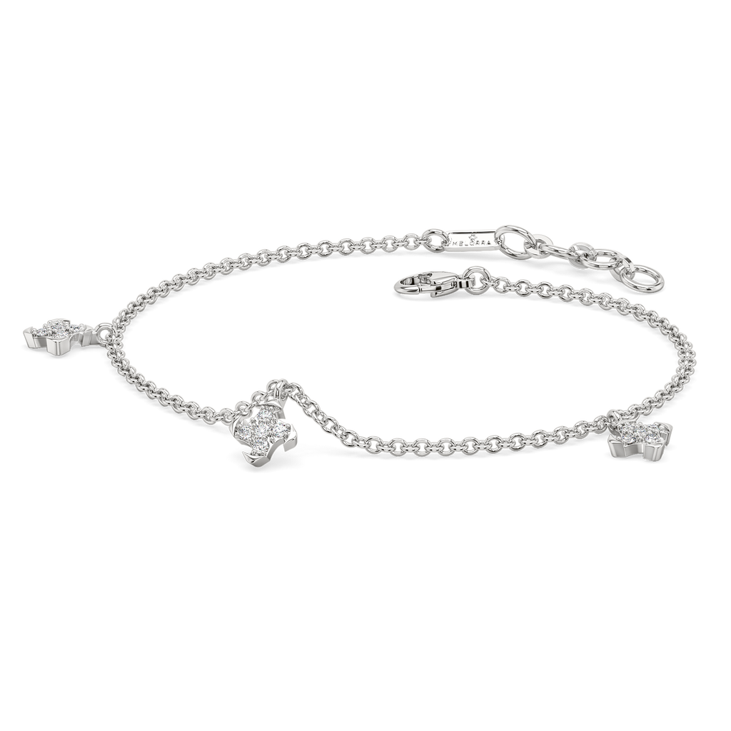 Calm is a Superpower Silver Bracelets