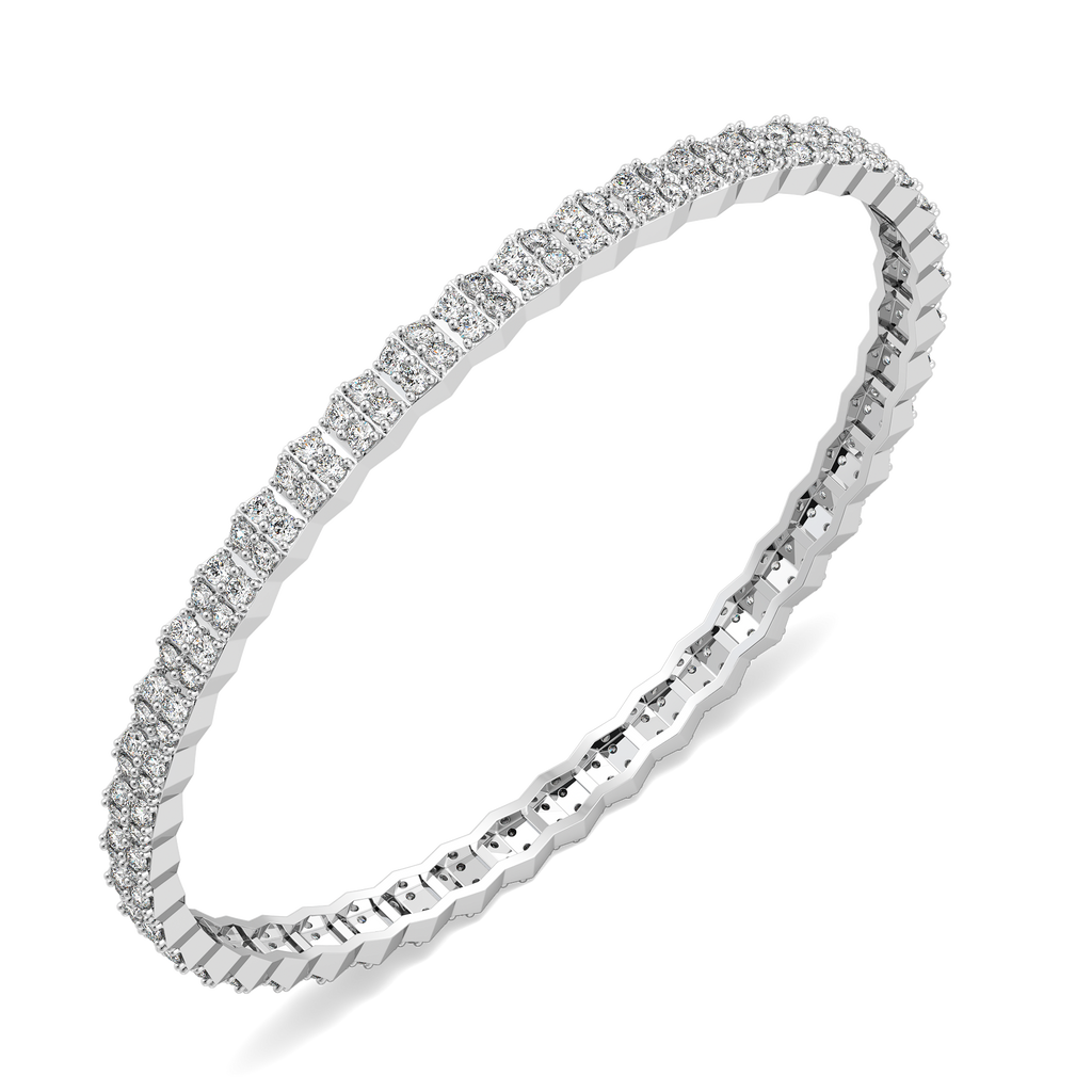 Just a Little Extra Silver Bangles